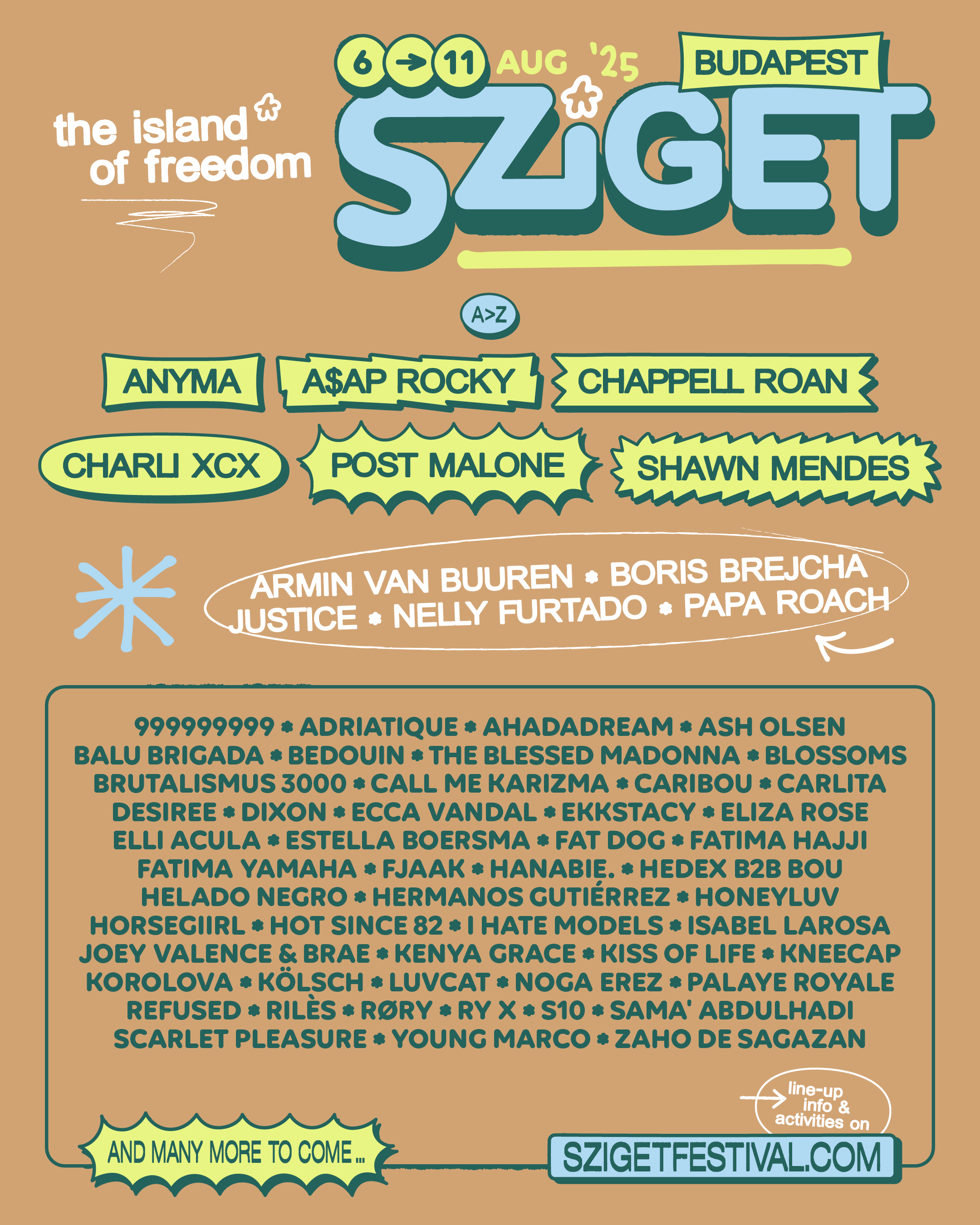 Sziget 2025