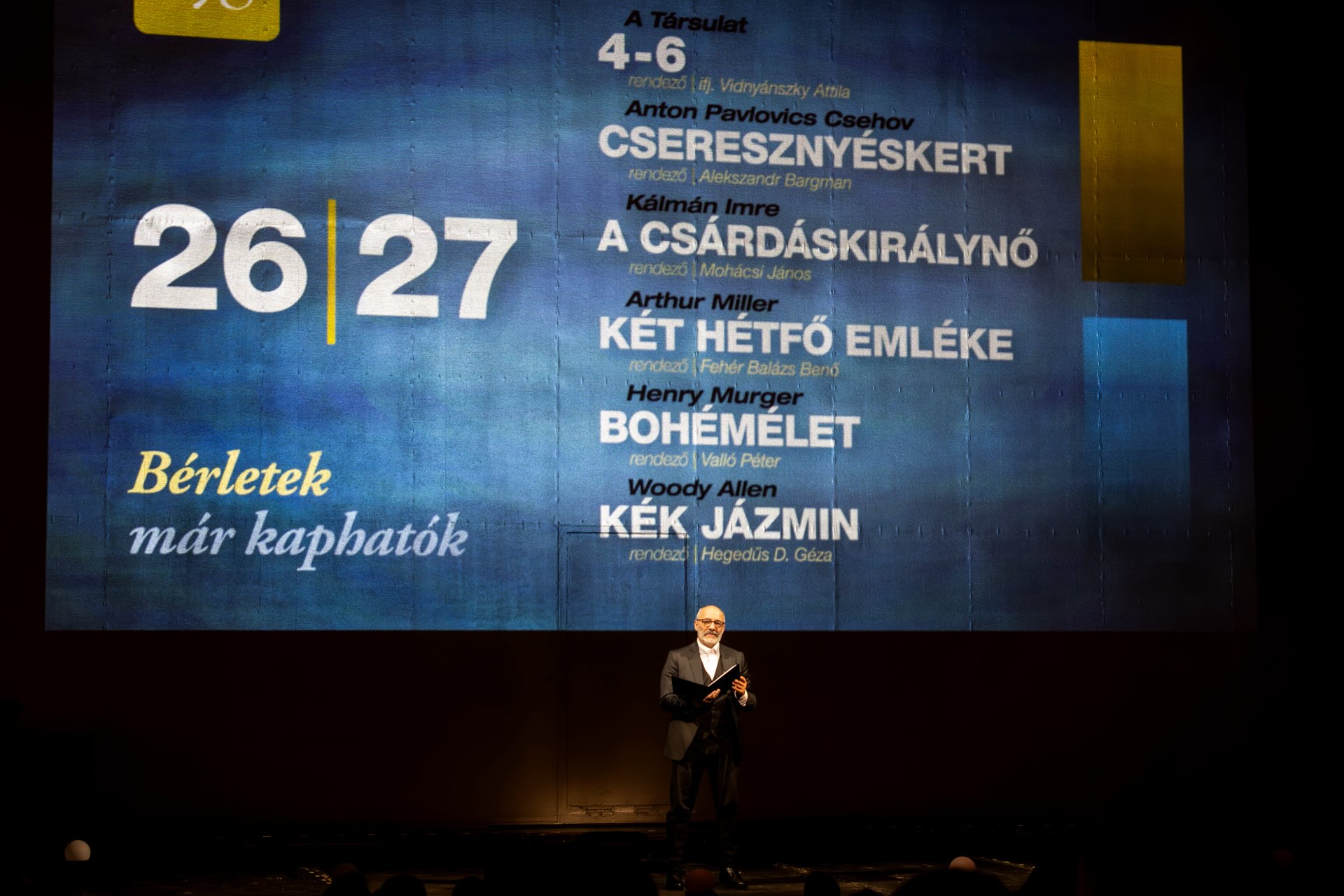 Víg Színház 2026/27 évad
