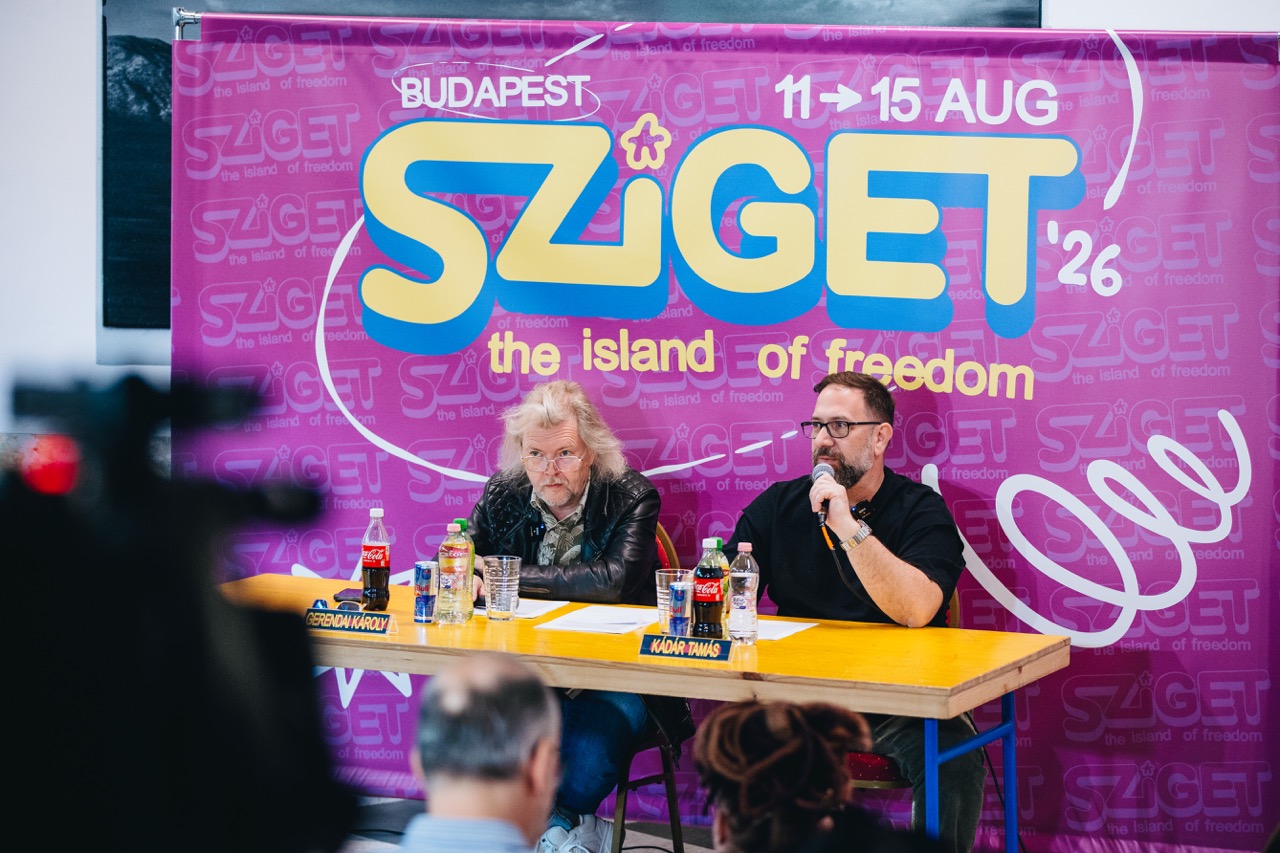 A Sziget 2026 évi sajtótájékoztatója