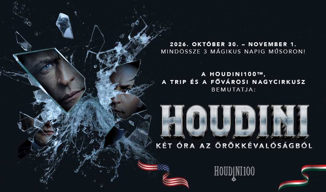 Houdini a Fővárosi Nagycirkuszban