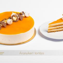 Aranykert torta