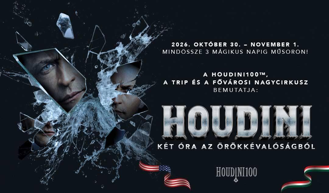 Houdini a Fővárosi Nagycirkuszban